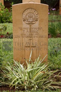 BEIRUT WAR CEMETERY - KELLY, WILLIAM ARCHIBALD